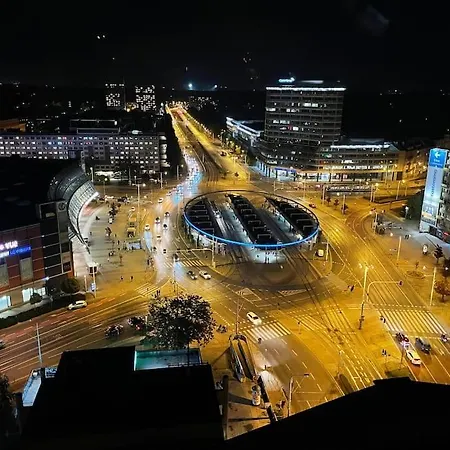 Daire 100m2 Penthouse On Of The 1000mb/s, Airc. Wroclaw